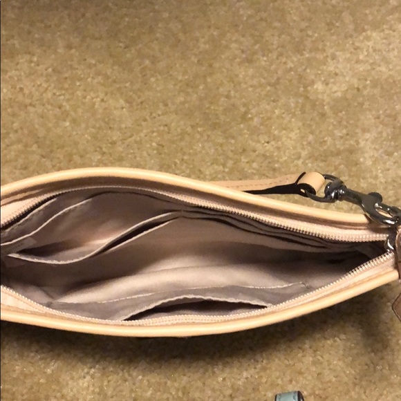 Silver Coach wristlet NWT - Picture 3 of 3